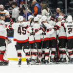 Stutzle, Mandolese lead Senators past Isles in shootout, 3-2