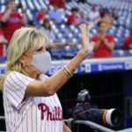 Jill Biden not shy about her 'Philly girl' sports fandom