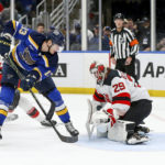 Kyrou, Schenn lift Blues past Devils 4-2