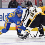 Rust's overtime goal lifts Penguins to 3-2 win over Blues