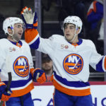 Palmieri, Barzal score in win for Isles in Horvat's 1st game