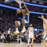 Thompson scores 42 points with 12 3s, Warriors beat Thunder