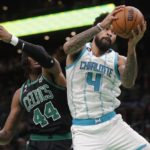 Tatum scores 41, White 33 as Celtics beat Hornets 127-116
