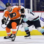 Schwartz scores twice to lead Kraken past Flyers