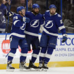 Meier scores in OT, Sharks beat Lightning 4-3