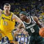 Spartans lose to Michigan in their first game since shooting