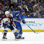 Byram scores twice to help Avalanche beat Blues 4-1
