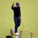 Tiger opens with 69 at Riviera, trails Homa, Mitchell by 5