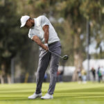 Rahm limits mistakes to take Riviera lead as Tigers posts 67