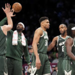 Giannis returns, Bucks beat Nets 118-104 for 15th straight