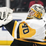 Kempe has 4 goals, Copley posts shutout as Kings blank Pens