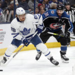 Tavares scores 2, Maple Leafs beat Blue Jackets 3-0