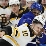 Pavel Zacha scores twice as Bruins beat Maple Leafs 5-2