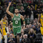 Tatum has 31, breaks tie late in OT, Celtics outlast Pacers