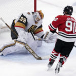 Johnson scores in SO, Blackhawks edge Golden Knights 3-2