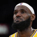 LeBron James makes NBA history on a star-filled night in LA