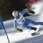 American skier Shiffrin leads 1st run in GS at worlds