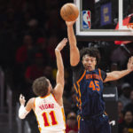 Brunson scores 28, Randle 25, Knicks rout Hawks 122-101