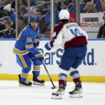 Byram scores twice to help Avalanche beat Blues 4-1
