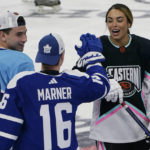 NHL takes skills showcase outside, McDavid shines inside