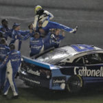 Ricky Stenhouse Jr. wins longest Daytona 500 in history