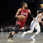 Mikal Bridges scores career-high 45, Nets beat Heat 116-105