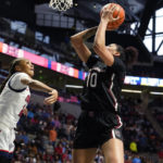 No. 1 South Carolina survives 64-57 in overtime at Ole Miss