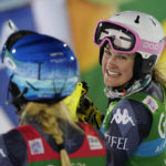 AP Interview: Moltzan catching up to US teammate Shiffrin