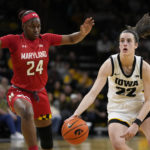 Caitlin Clark scores 42, No. 6 Iowa tops No. 8 Maryland
