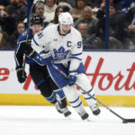 Tavares scores 2, Maple Leafs beat Blue Jackets 3-0