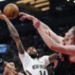Poeltl has career-high 18 rebounds, Raptors beat Pelicans