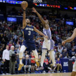 Murphy scores season-high 30, Pelicans top Kings 136-104