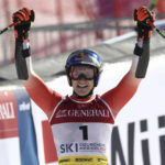 Swiss skier Odermatt wins giant slalom, 2nd gold at worlds