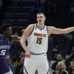 Jokic carries short-handed Nuggets past Hornets 119-105
