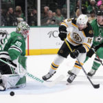 Pastrnak scores in OT as Bruins rally for 3-2 win over Stars