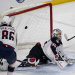 Kaprizov caps hat trick in OT as Wild beat Blue Jackets 3-2