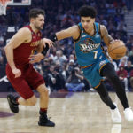 Allen, Mobley power Cavaliers to 113-85 win over Pistons