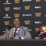 Bieniemy takes next step as Commanders offensive coordinator