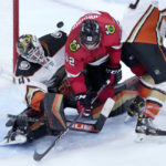 Vatrano's OT goal lifts Ducks over Blackhawks 3-2
