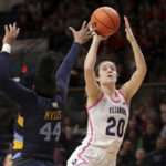 Siegrist's scoring touch has Villanova near top of Big East