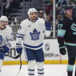 Matthews scores 2, Maple Leafs beat Kraken 5-1