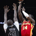 Young, Hunter pace Hawks past reeling Spurs 125-106