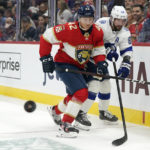 Tkachuk's 5-point night leads Panthers over Lightning 7-1