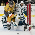 Carrier's late goal gives Golden Knights 2-1 win over Sharks