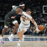 Timberwolves cruise to 128-98 win against Jokic-less Nuggets