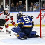 Kyrou, Schenn lift Blues past Devils 4-2