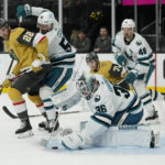 Carrier's late goal gives Golden Knights 2-1 win over Sharks