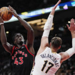 Poeltl has career-high 18 rebounds, Raptors beat Pelicans