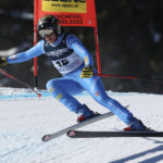 Brignone wins worlds combined race after Shiffrin straddles