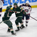 Kaprizov caps hat trick in OT as Wild beat Blue Jackets 3-2